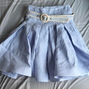 Zimmermann postcard mini skirt